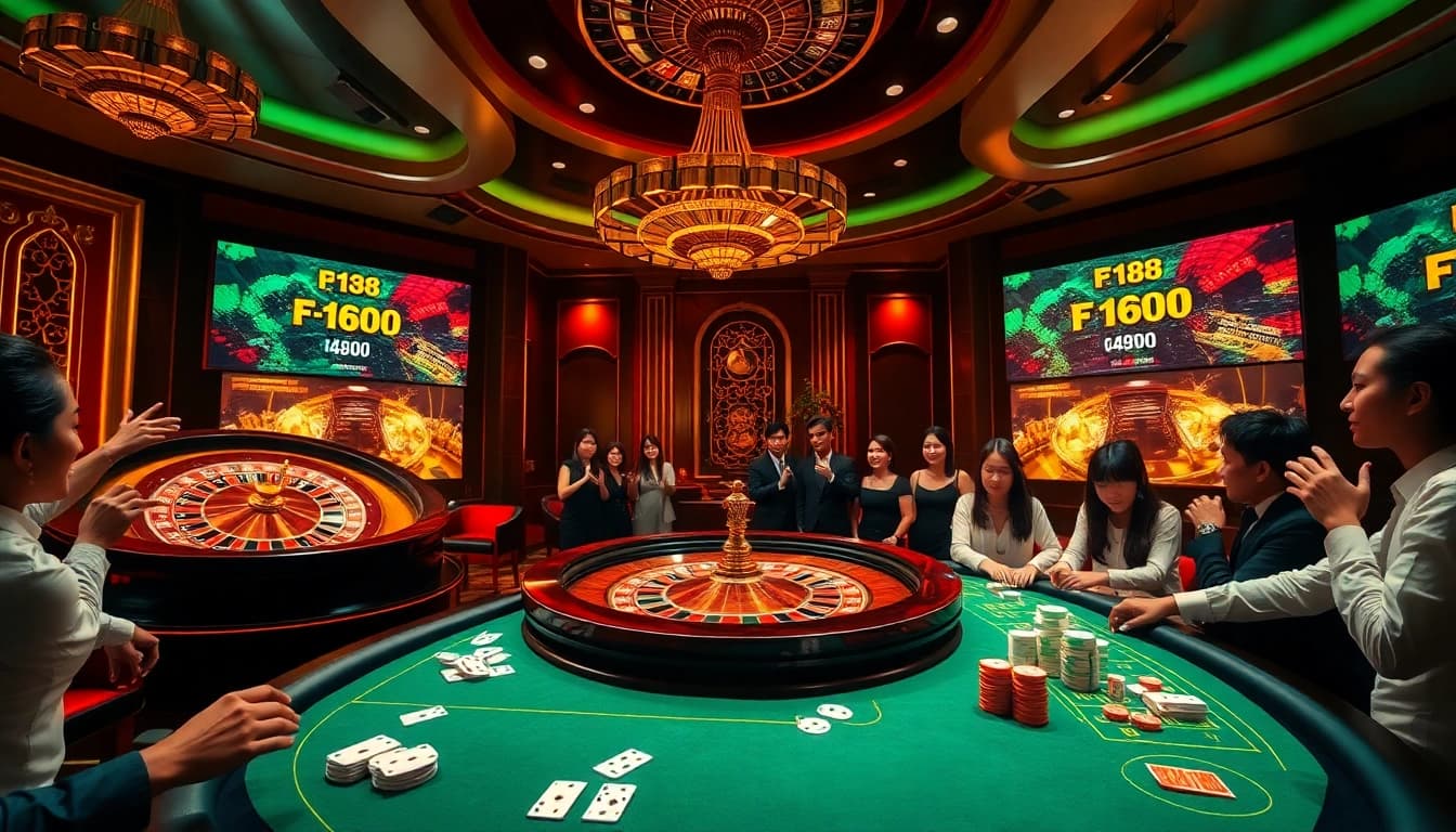 Experience the thrill of winning at trang chủ F168 online casino with vibrant tables and immersive gameplay.
