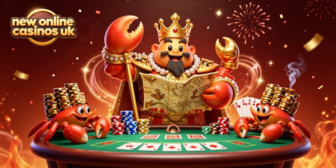 Join the adventure with new online casinos uk in vibrant casino atmosphere, showcasing exciting gameplay elements.