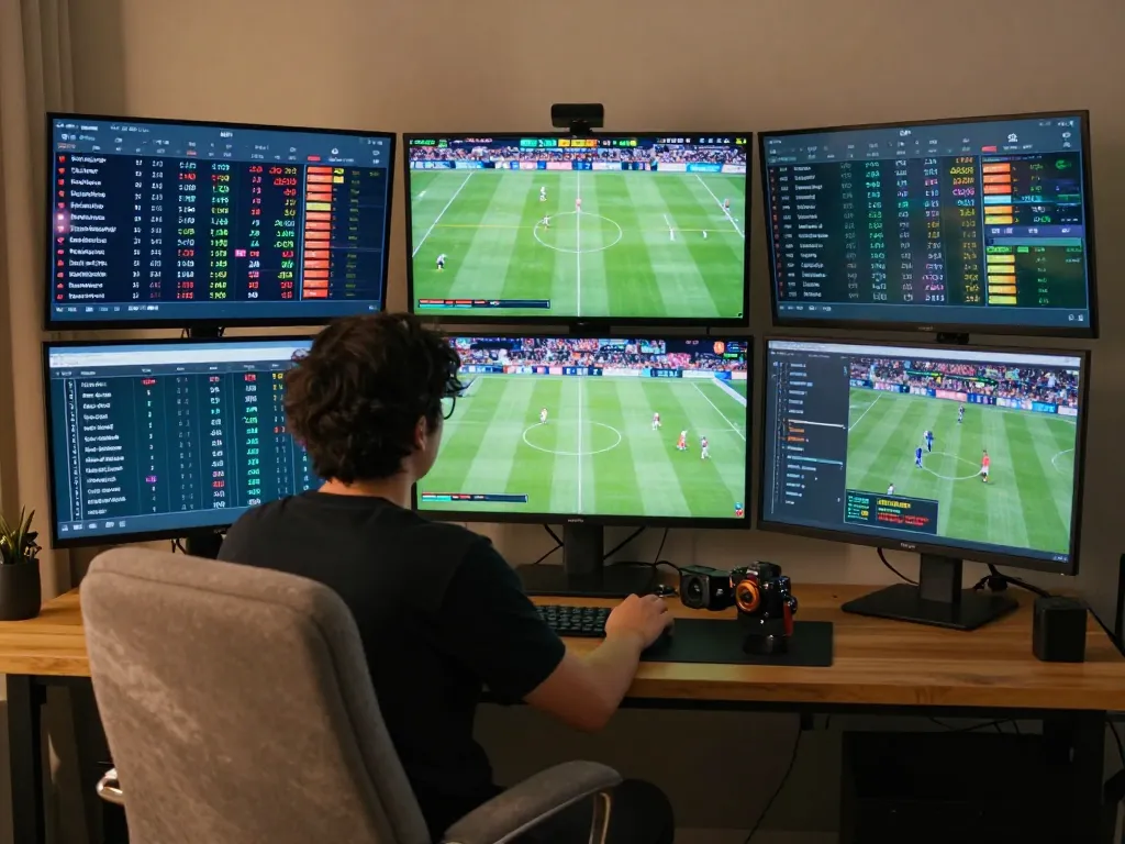 Engaging online sports betting display at keonhacaii88 with live odds and analysis.