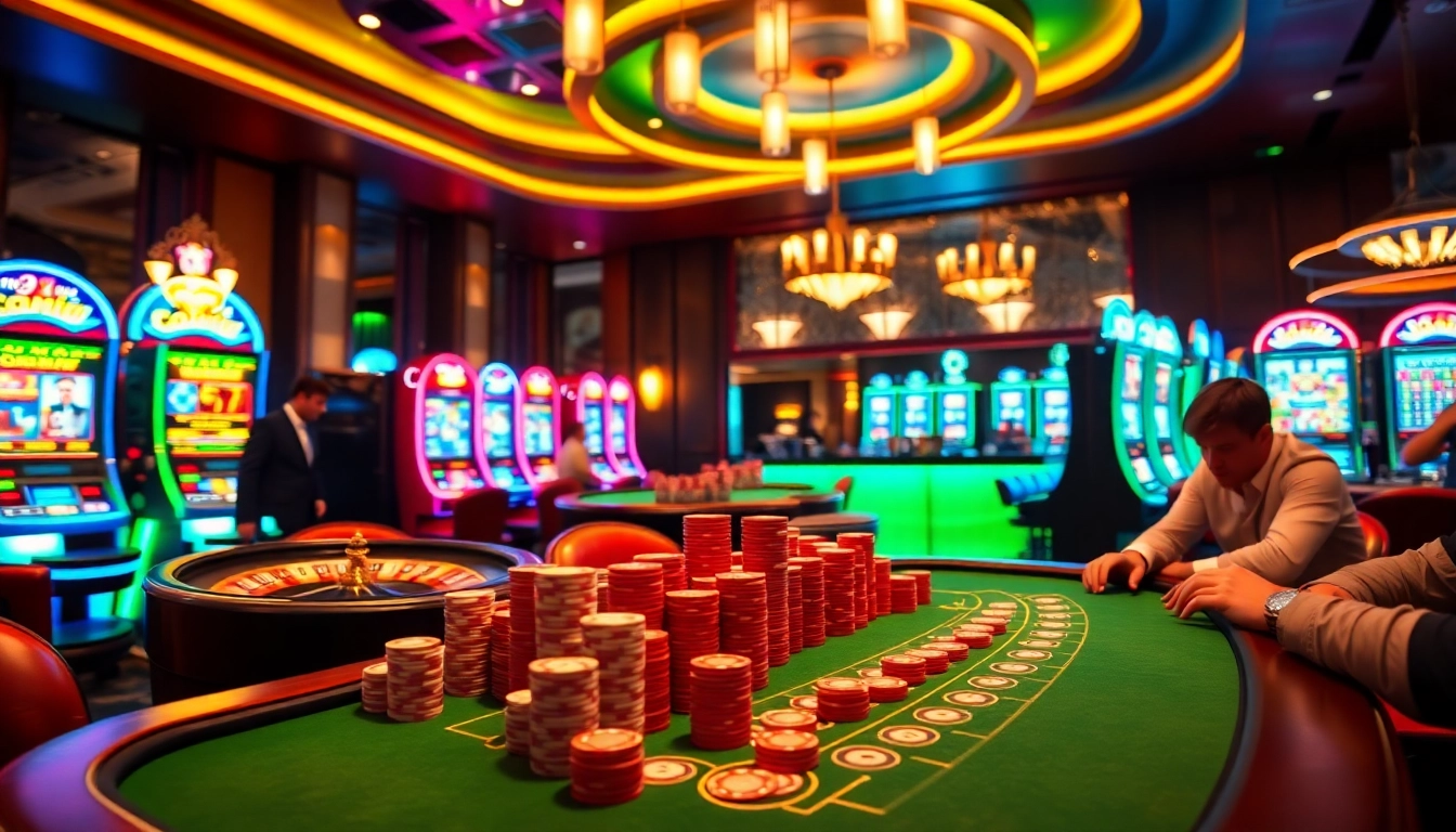 Players excitedly betting on poker and roulette at 88xx.com, showcasing the thrill of online gambling.