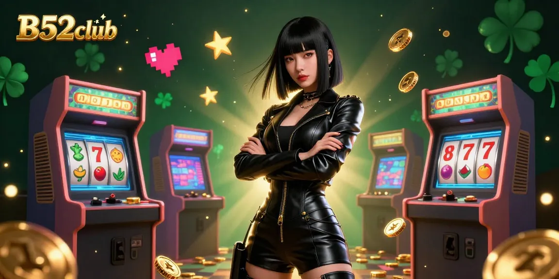 B52club offers an exciting gaming experience with magical slots and vibrant arcade elements.