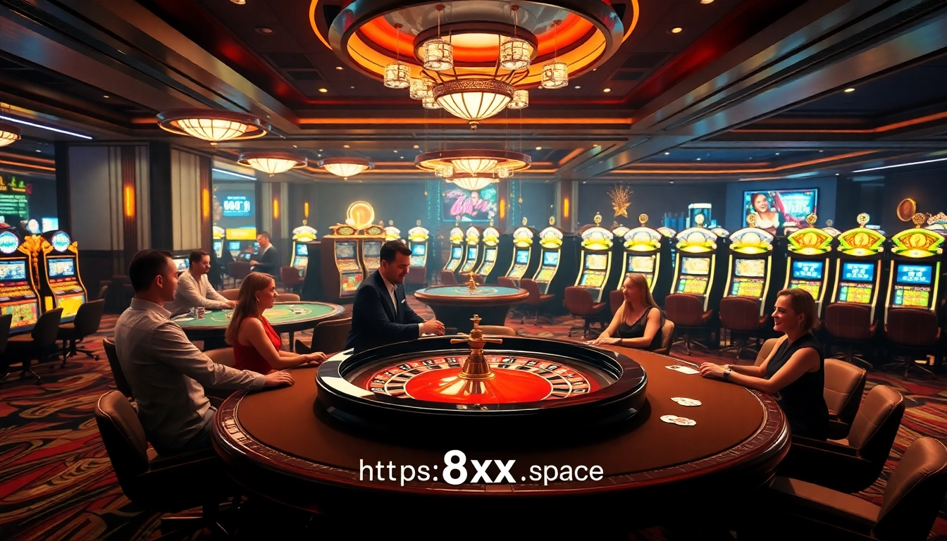Experience the luxury of a casino with vibrant games at https://8xx.space/, featuring roulette, poker, and slot machines.