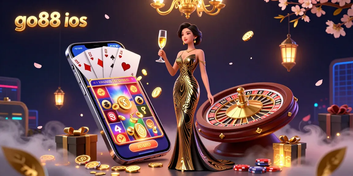 Experience thrilling gameplay with go88 ios, featuring a glamorous casino scene full of energy and vibrant gaming elements.