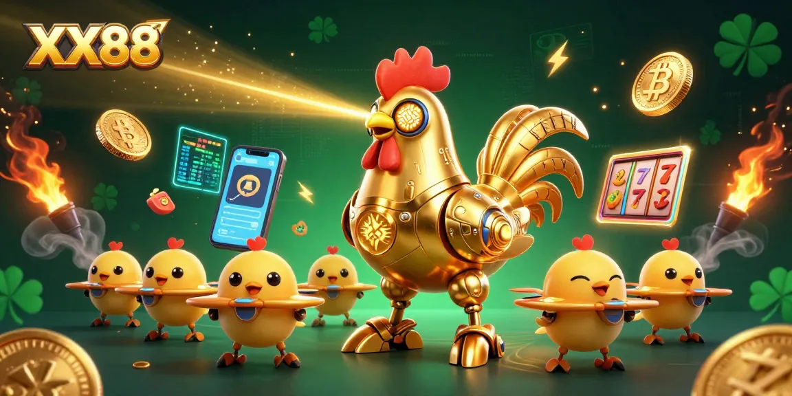 Engage in fun gaming at XX88, featuring thrilling casino elements and dynamic characters.