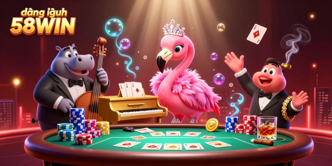 Engage in thrilling moments as you đăng nhập 58WIN and join the vibrant casino atmosphere.