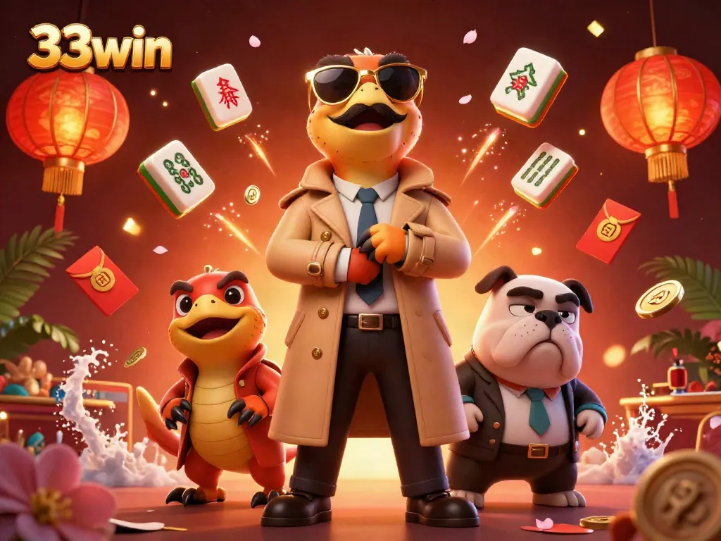 Engaging scene at the casino featuring raptors under disguise while gambling at 33win.
