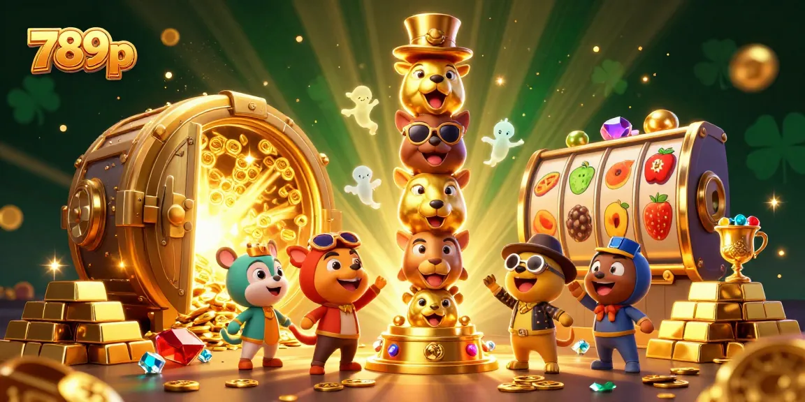 Experience the excitement of 789p with dynamic casino elements and a colorful totem scene.