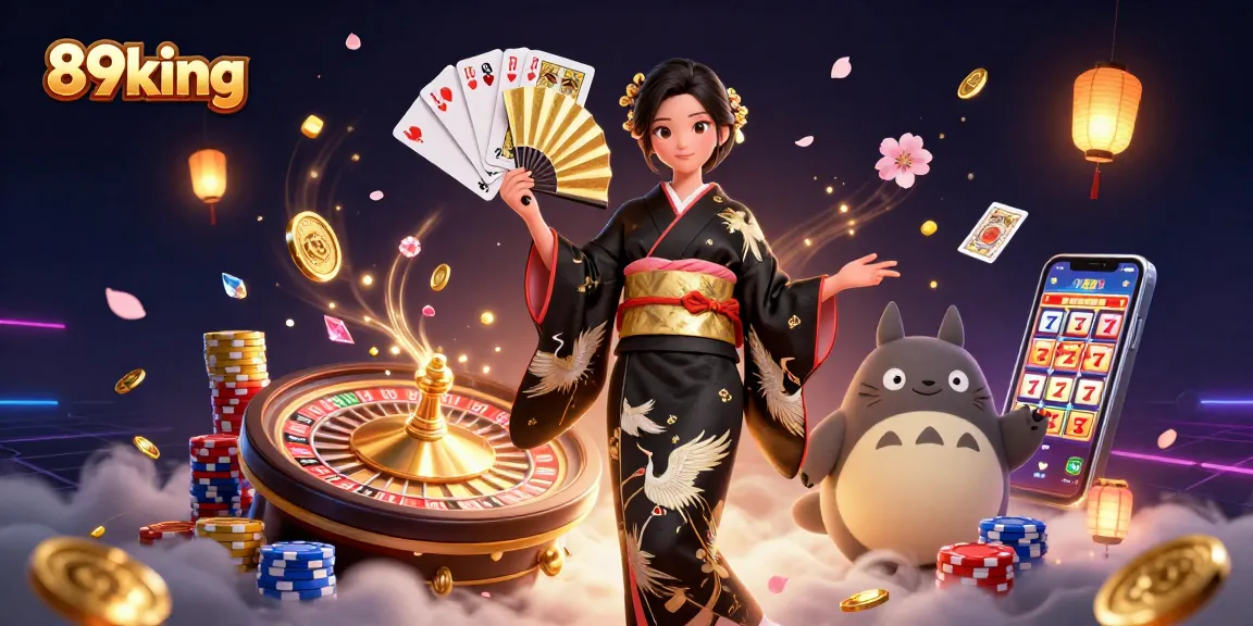 Experience the thrill of 89king at a vibrant Asian-inspired online casino.