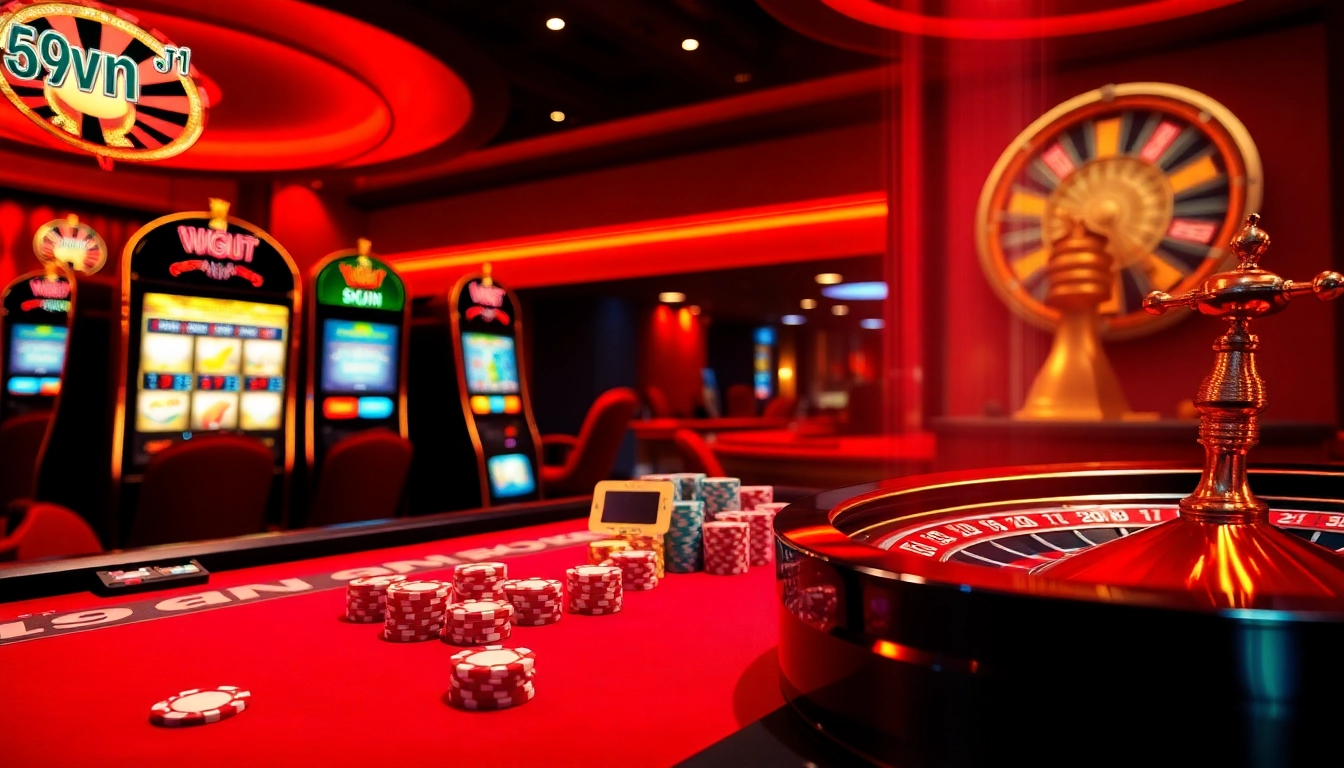 Engage with the thrilling online gambling experience at 69vn.gb.net featuring luxurious casino tables and exciting games.
