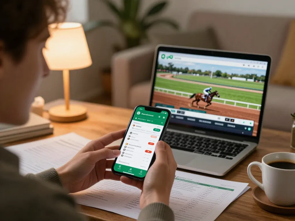 Place bets on horse racing through go8's engaging app from home with excitement