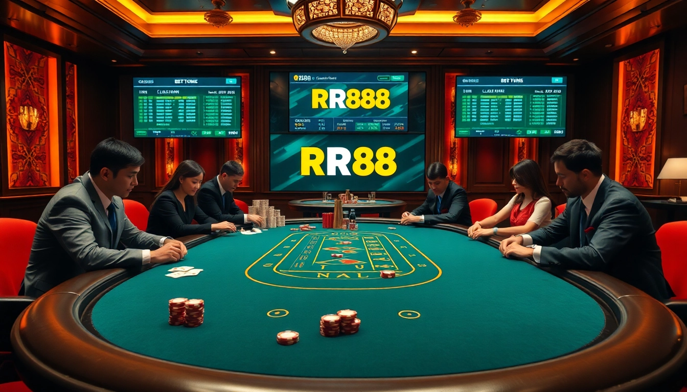 Play your cards right at RR88 casino, featuring thrilling blackjack tables and engaging players.