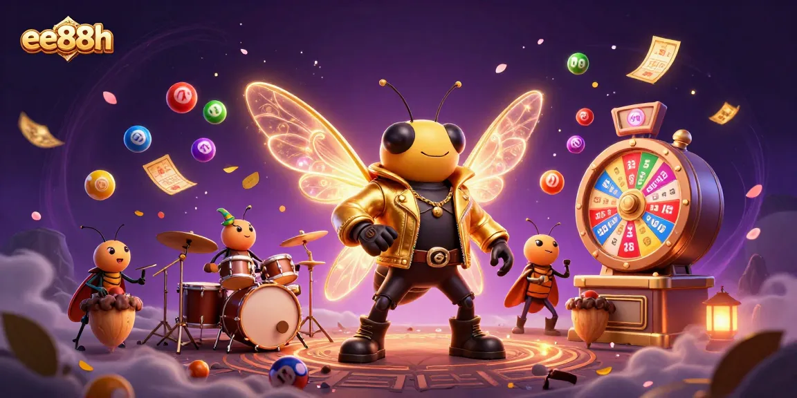 Engage with ee88h to experience lively lottery scenes featuring vibrant elements and animated characters.