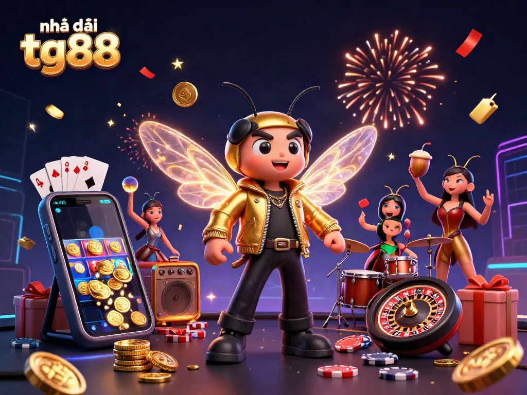 Experience ultimate fun with Nhà cái tg88's vibrant gaming scene featuring dynamic casino elements
