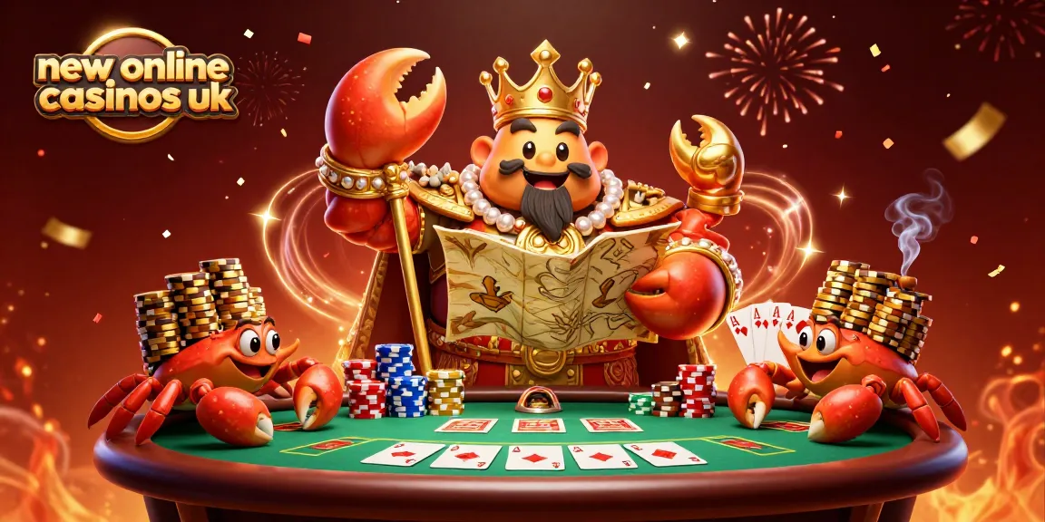 Join the adventure with new online casinos uk in vibrant casino atmosphere, showcasing exciting gameplay elements.