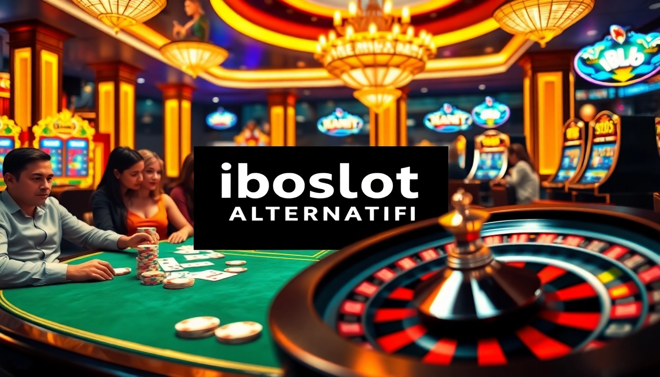 Engage with iboslot alternatif to experience thrilling online casino games in a luxury setting.