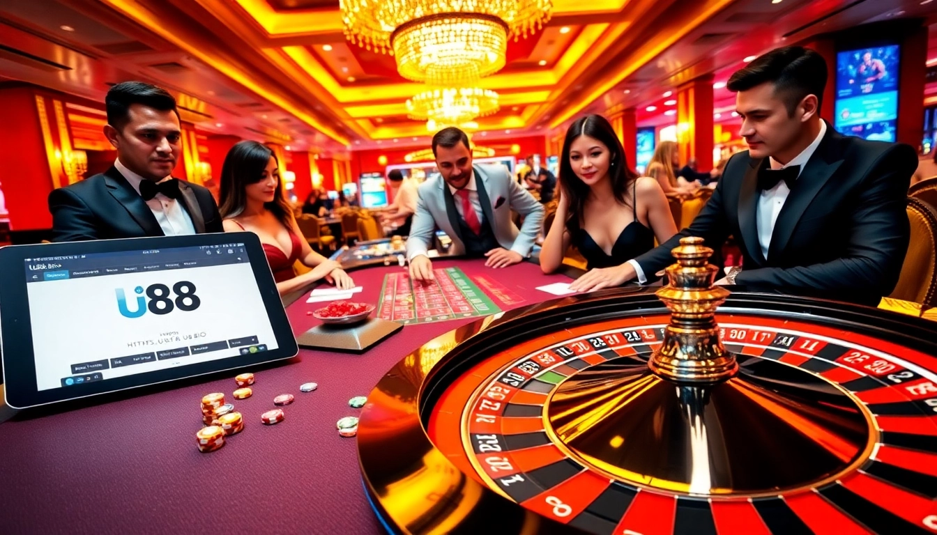 Experience the thrill of live roulette at https://uu88.bio/, showcasing vibrant casino action and elegant design.