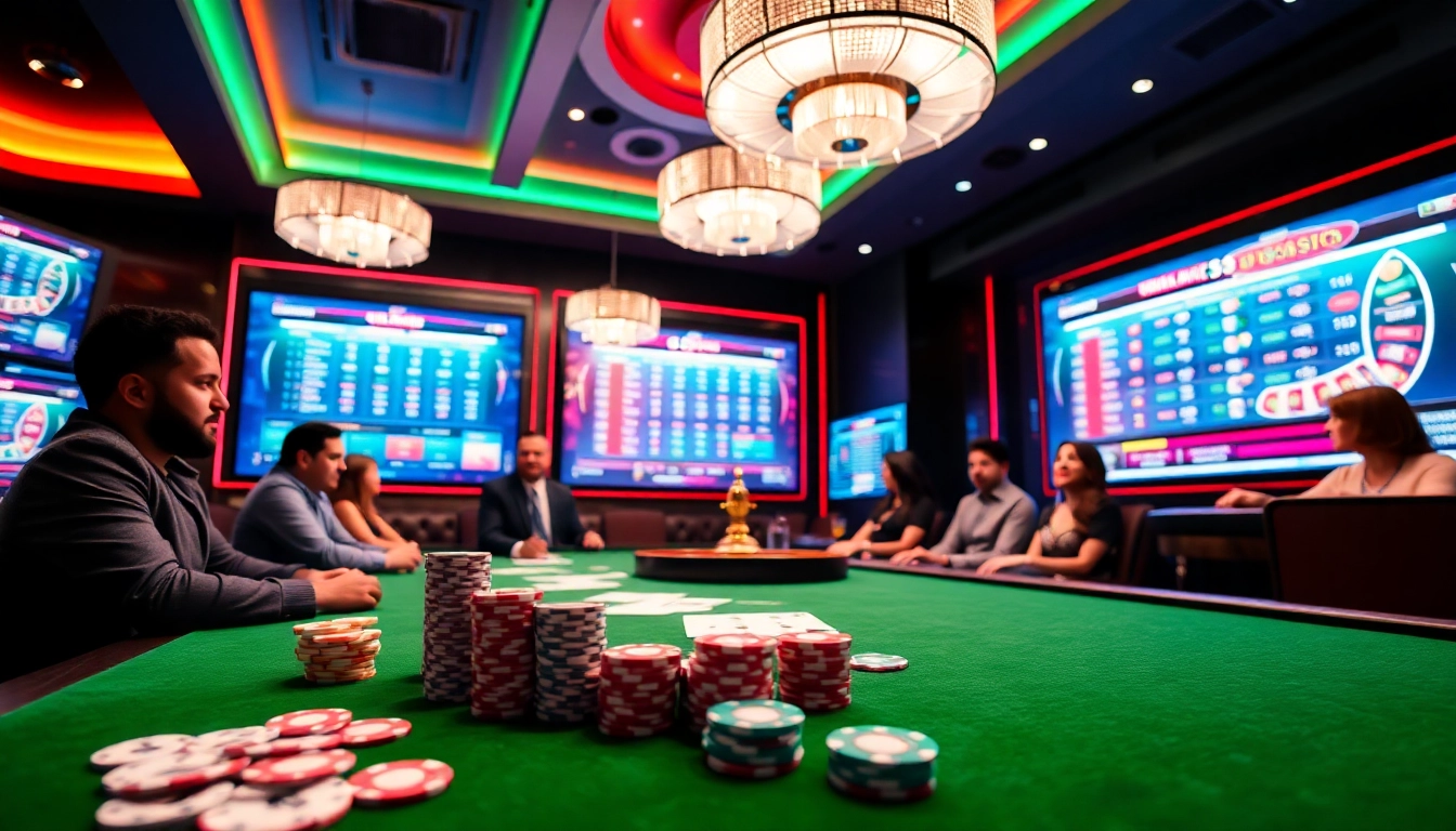 Experience excitement at open88 con with lively casino games and atmosphere.