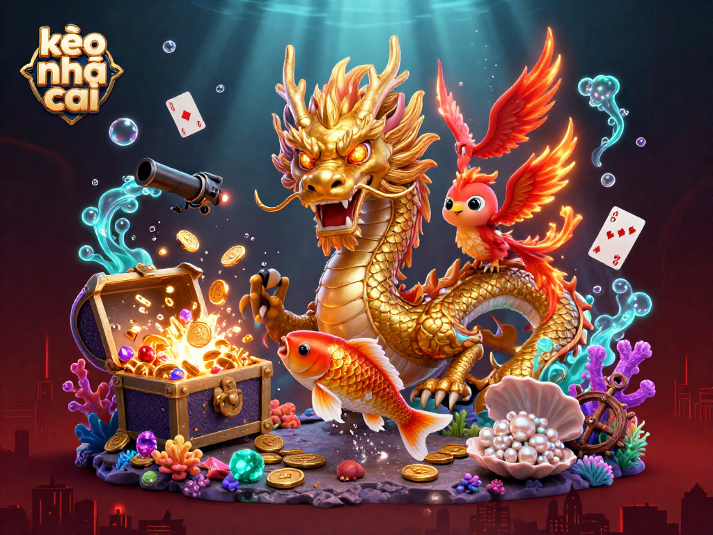 Experience the excitement of kèo nhà cái with captivating characters and vibrant casino-themed elements.