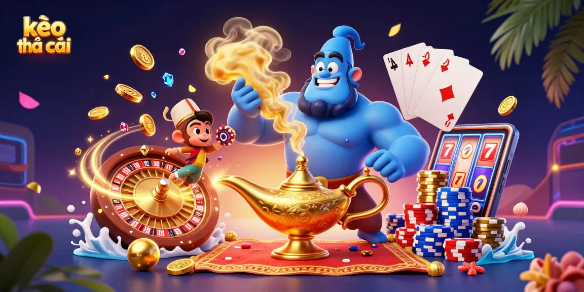 Experience thrilling action with kèo nhà cái in an ultra-detailed casino scene bursting with colorful characters and rewarding elements.