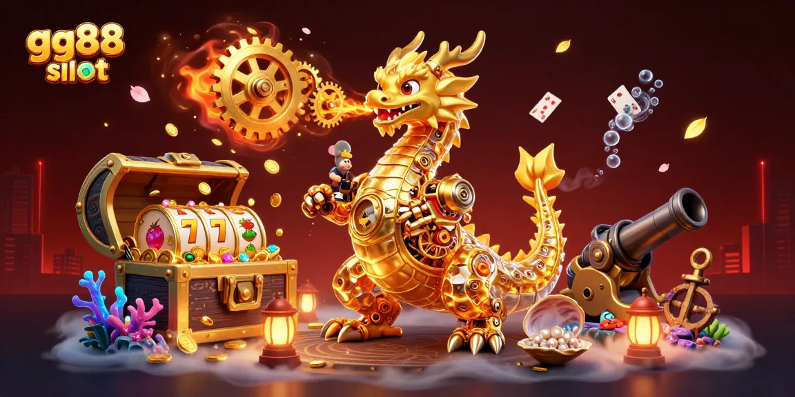 Experience thrilling gameplay and jackpots with gg88 slot featuring a dynamic scene and vibrant casino elements.