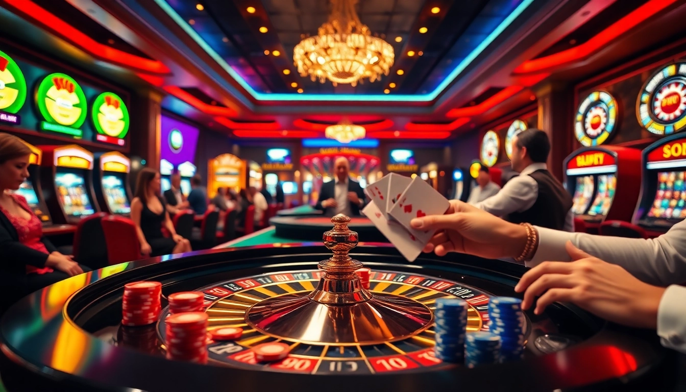 Experience the excitement of thabet.baby with vibrant casino tables and thrilling gameplay.
