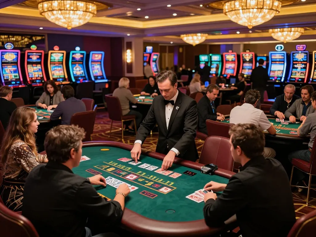 Players engaging in blackjack action at SC888 casino, showcasing excitement and strategic betting