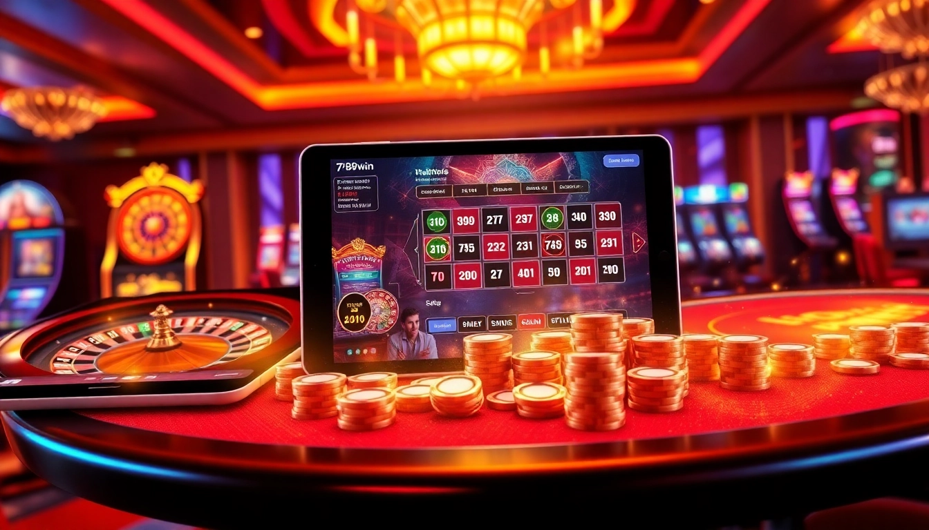 Engaging players in the exciting 789win game experience with vibrant casino visuals and interactive elements.