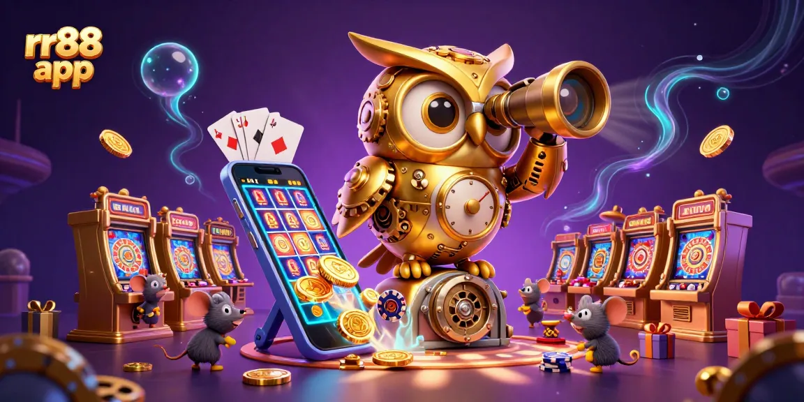 Play the exciting rr88 app and enjoy thrilling casino games with vibrant 3D visuals.