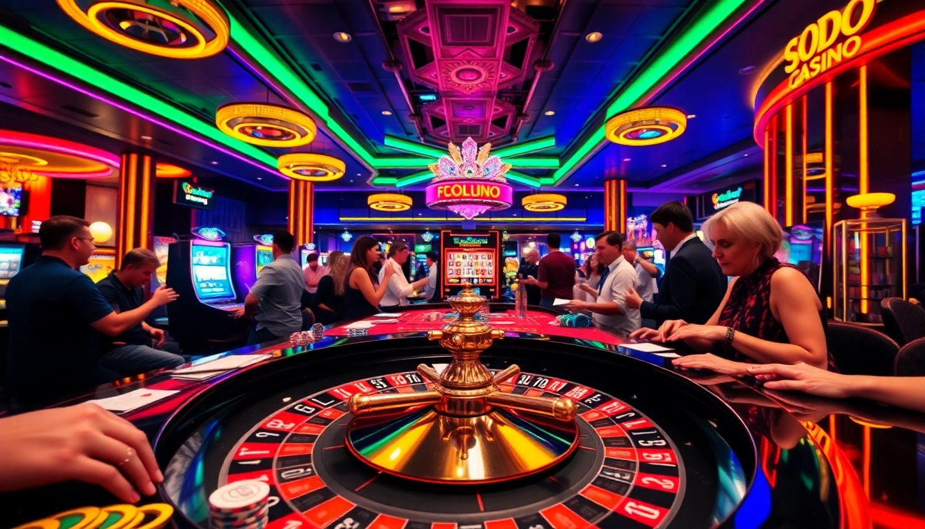 Experience the excitement at SODO CASINO with vibrant roulette tables and celebrated wins.