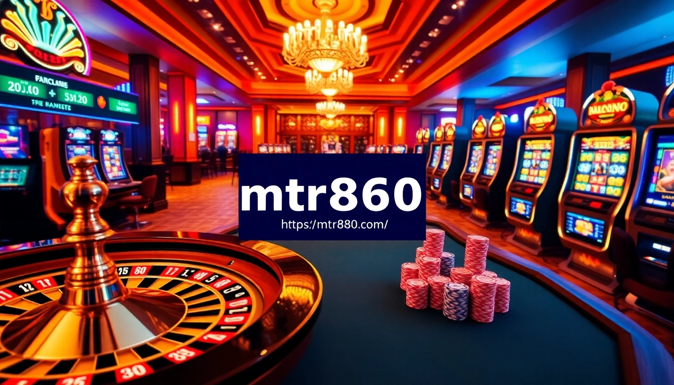 Experience high-stakes excitement at https://mtr888.com/ with vibrant casino games and luxurious atmosphere.