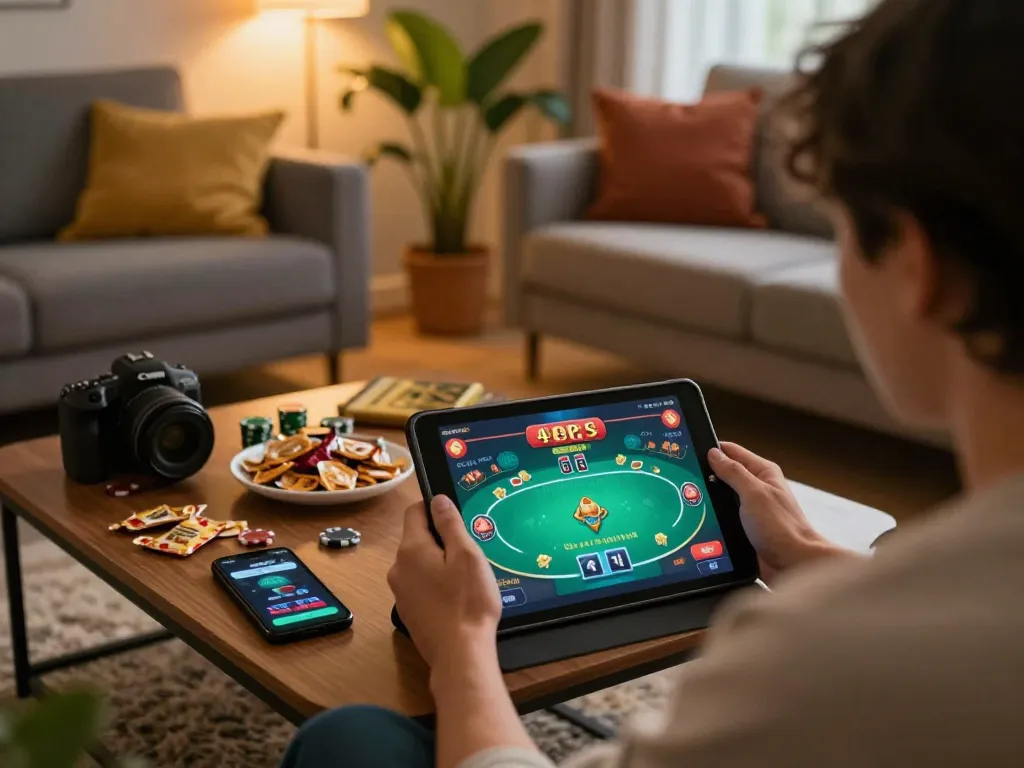 Engage in sc88 đăng nhập for online poker gaming from a cozy home environment