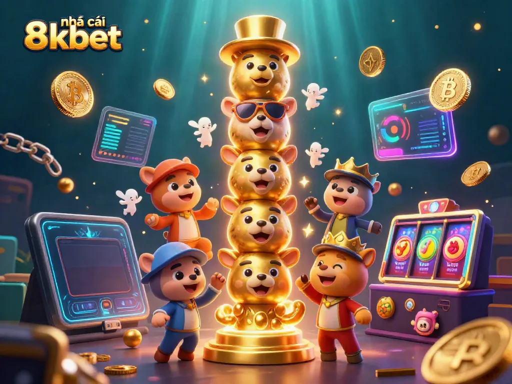 Experience the vibrant online casino energy of nhà cái 8kbet with dynamic 3D elements.