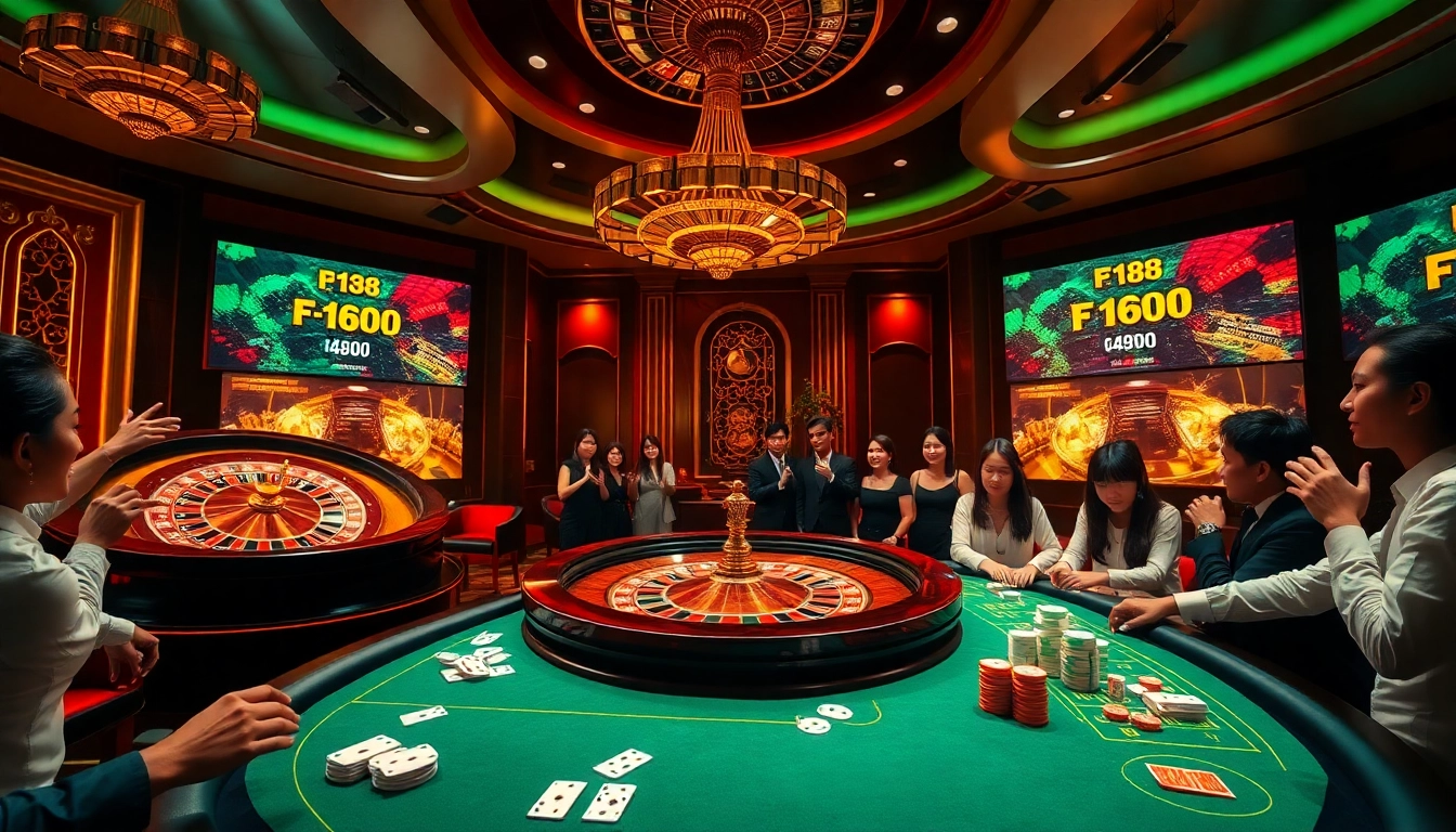 Experience the thrill of winning at trang chủ F168 online casino with vibrant tables and immersive gameplay.