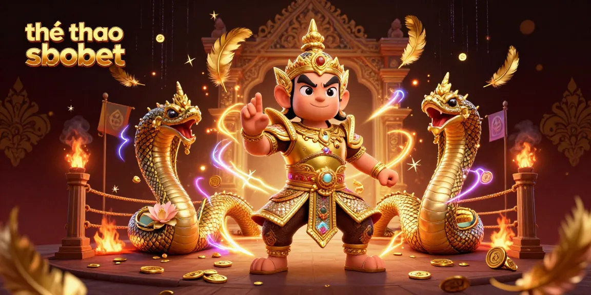 Place thrilling bets on thể thao sbobet with this vivid 3D illustration depicting vibrant Asian sports temple elements.
