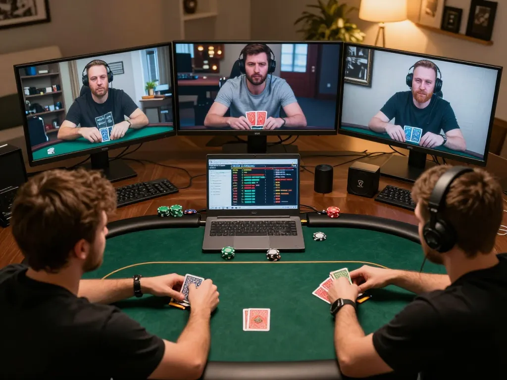 Engaging online poker game view on king88 com showcasing players’ strategies and excitement during gameplay.