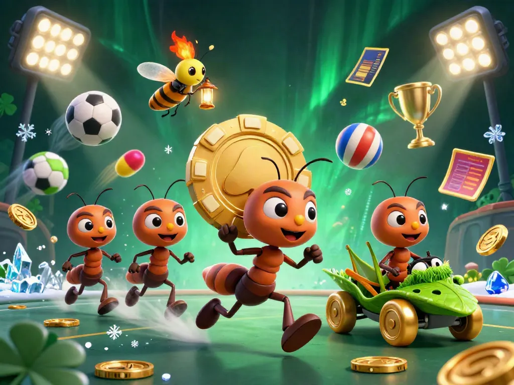Engage with lc88's thrilling heist adventure featuring vibrant sports elements and animated characters in a dynamic casino scene.
