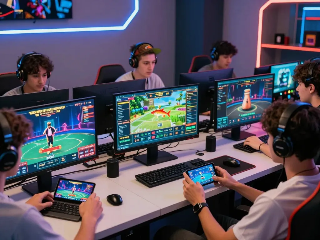 Players engaging in interactive games at https://da88.coach/ showcasing a vibrant online gaming environment.