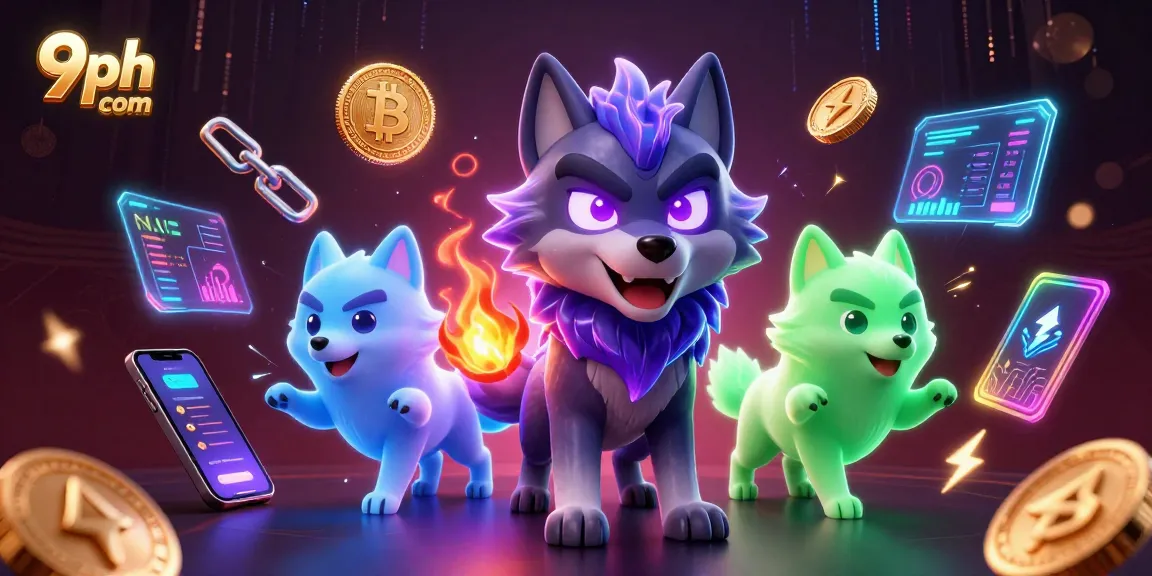 Engage in thrilling gameplay at 9ph com featuring dynamic wolf characters and cryptocurrency elements.