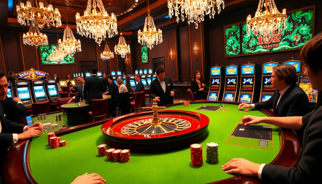 Experience high-stakes play at TR88 with vibrant casino tables and exciting gaming action.