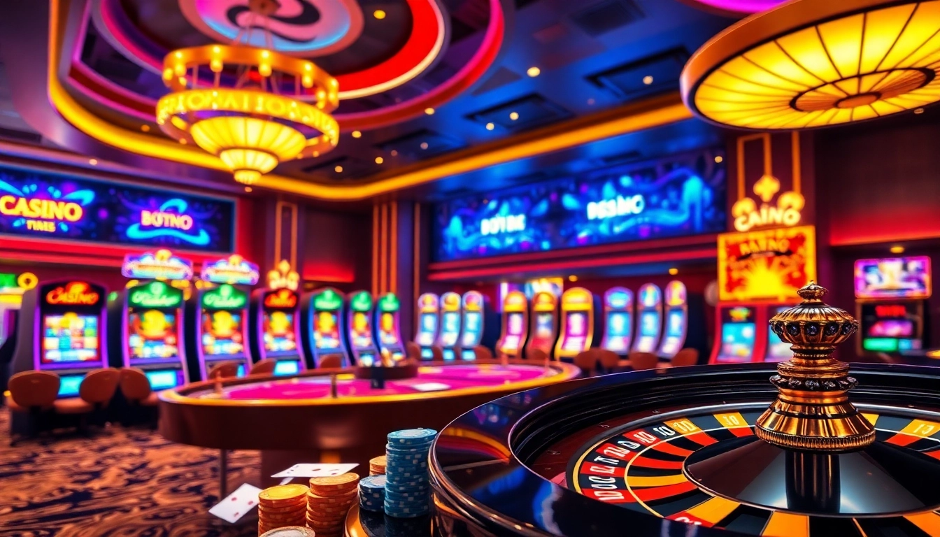 Experience the excitement of online gambling at the trang chủ daga, featuring stunning casino visuals.