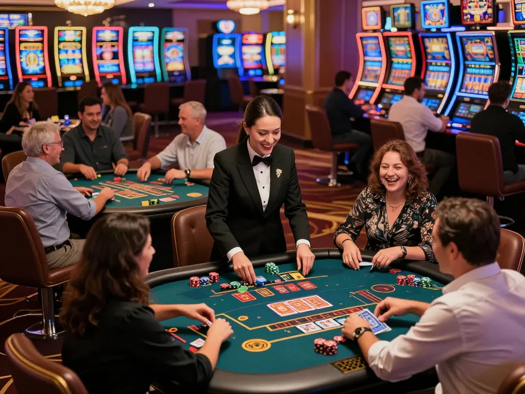 Players enjoying thrilling games at SC88 casino, showcasing vibrant atmosphere and strategic moments of gaming
