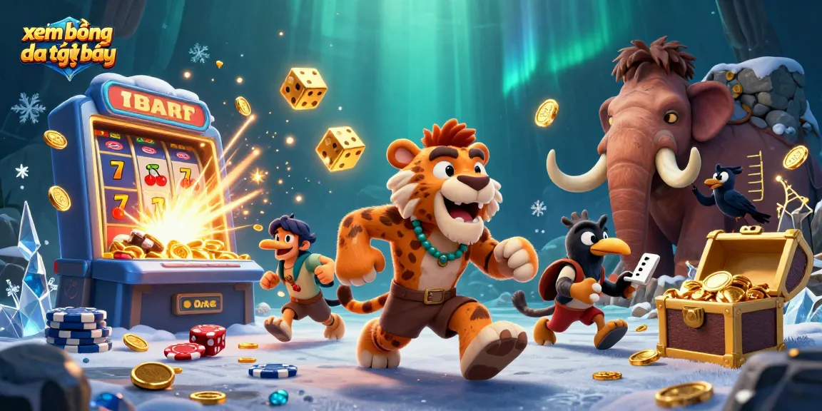 Engage in xem bóng đá trực tiếp with immersive experiences from a prehistoric casino adventure.