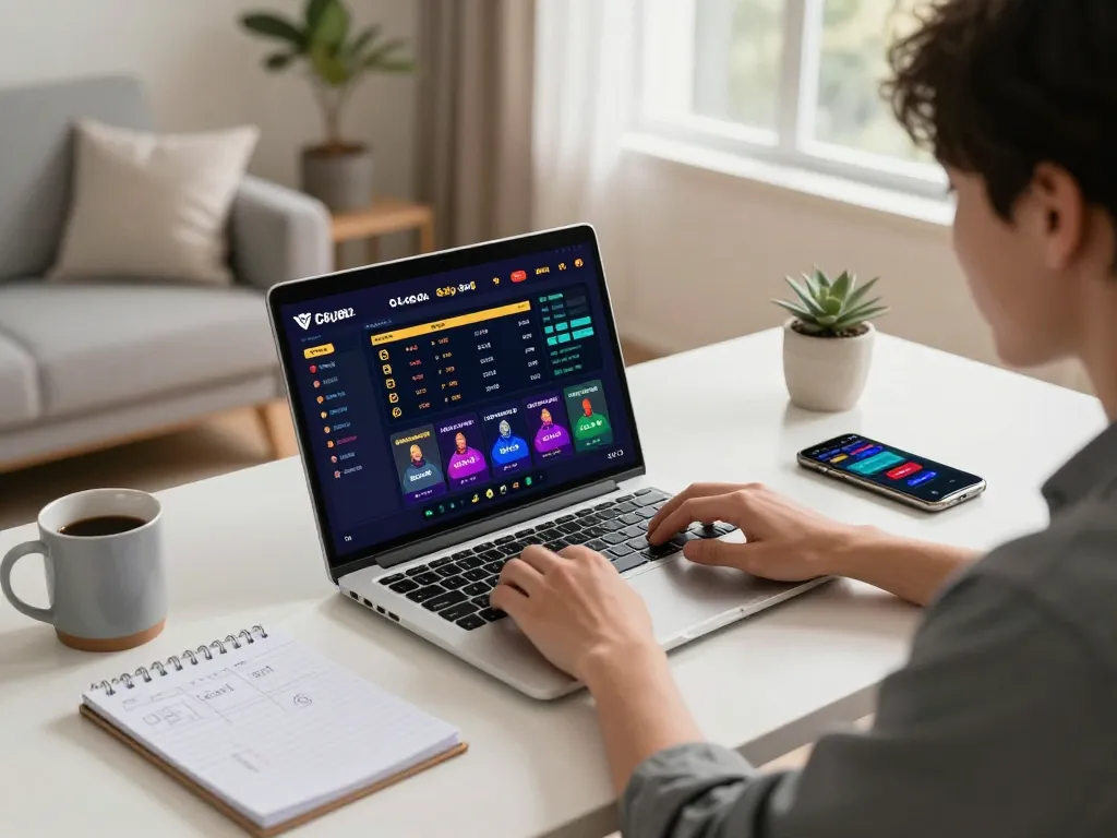 Cá cược Sky88 live betting experience on a laptop with engaging gaming interface.