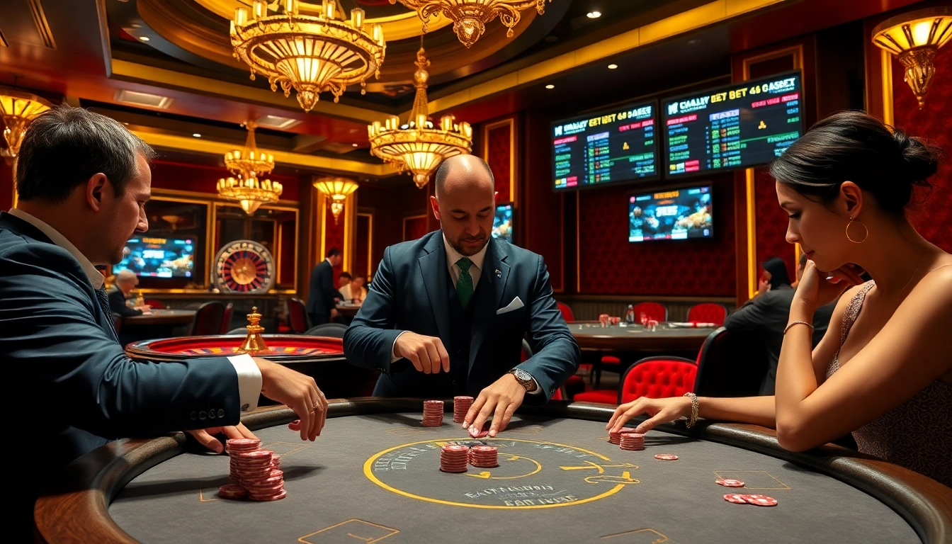Experience high-stakes gaming with TR88.bio's thrilling poker scene and vibrant casino atmosphere.